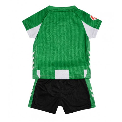 Real Betis Thuis tenue Kids 2025-26 Korte Mouw (+ Korte broeken)