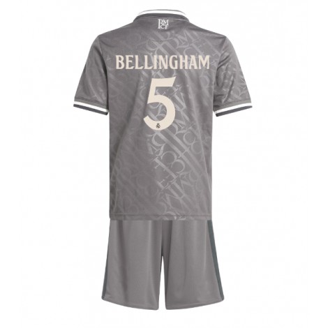 Real Madrid Jude Bellingham #5 Derde tenue Kids 2024-25 Korte Mouw (+ Korte broeken)