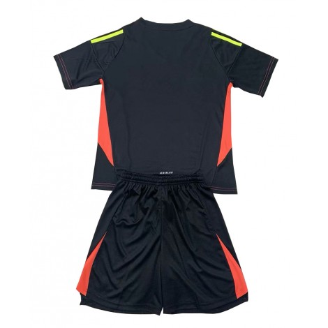 Real Madrid Keeper Uit tenue Kids 2024-25 Korte Mouw (+ Korte broeken)