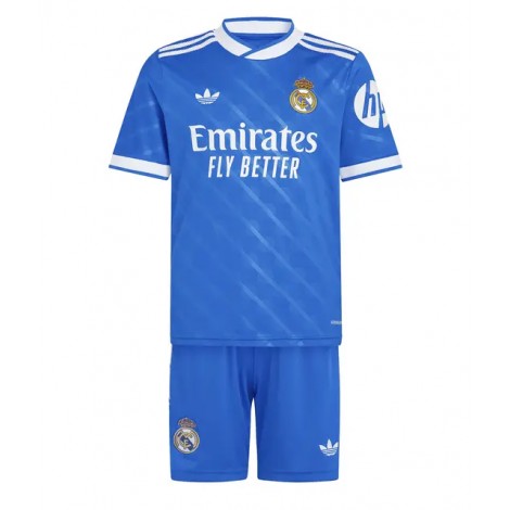 Real Madrid Kylian Mbappe #10 Derde tenue Kids 2025-26 Korte Mouw (+ Korte broeken)