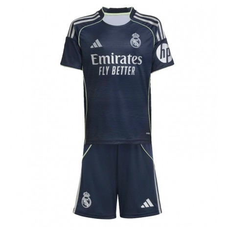 Real Madrid Kylian Mbappe #10 Uit tenue Kids 2025-26 Korte Mouw (+ Korte broeken)