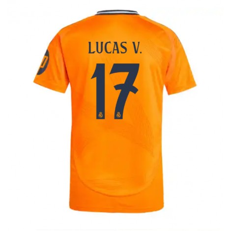 Real Madrid Lucas Vazquez #17 Uit tenue 2024-25 Korte Mouw Real Madrid Lucas Vazquez #17 Uit tenue 2024-25 Korte Mouw