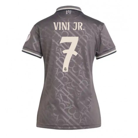 Real Madrid Vinicius Junior #7 Derde tenue Dames 2024-25 Korte Mouw