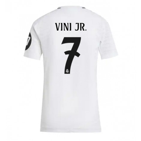 Real Madrid Vinicius Junior #7 Thuis tenue Dames 2024-25 Korte Mouw