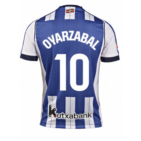 Real Sociedad Mikel Oyarzabal #10 Thuis tenue 2025-26 Korte Mouw Real Sociedad Mikel Oyarzabal #10 Thuis tenue 2025-26 Korte Mouw