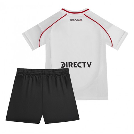 River Plate Thuis tenue Kids 2024-25 Korte Mouw (+ Korte broeken)