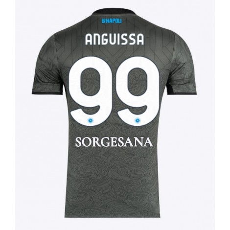SSC Napoli Frank Anguissa #99 Derde tenue 2024-25 Korte Mouw SSC Napoli Frank Anguissa #99 Derde tenue 2024-25 Korte Mouw