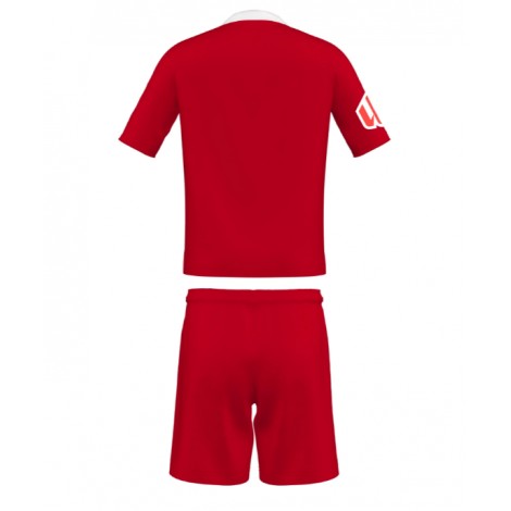 Sevilla Uit tenue Kids 2025-26 Korte Mouw (+ Korte broeken)