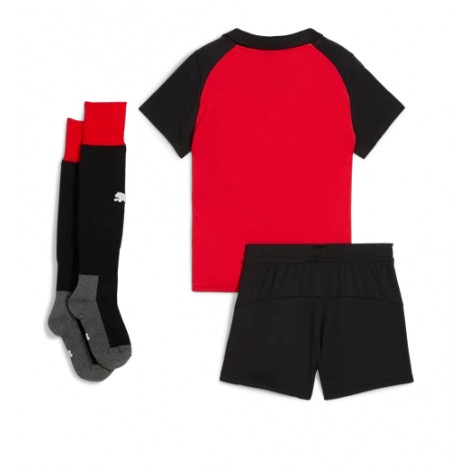 Stade Rennais Thuis tenue Kids 2025-26 Korte Mouw (+ Korte broeken)