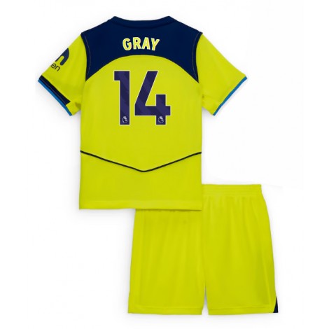 Tottenham Hotspur Archie Gray #14 Derde tenue Kids 2025-26 Korte Mouw (+ Korte broeken)