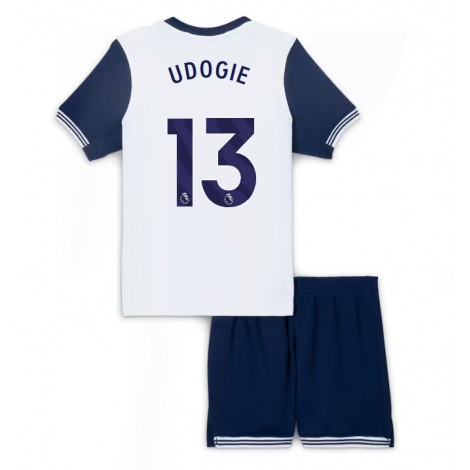 Tottenham Hotspur Destiny Udogie #13 Thuis tenue Kids 2024-25 Korte Mouw (+ Korte broeken)