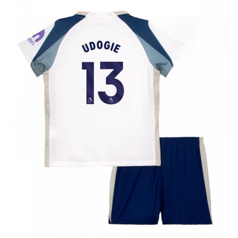 Tottenham Hotspur Destiny Udogie #13 Thuis tenue Kids 2025-26 Korte Mouw (+ Korte broeken)