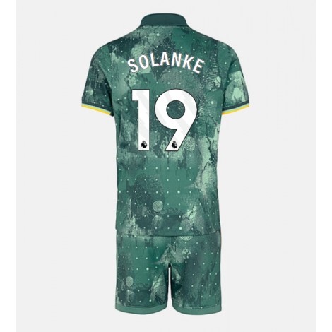 Tottenham Hotspur Dominic Solanke #19 Derde tenue Kids 2024-25 Korte Mouw (+ Korte broeken)