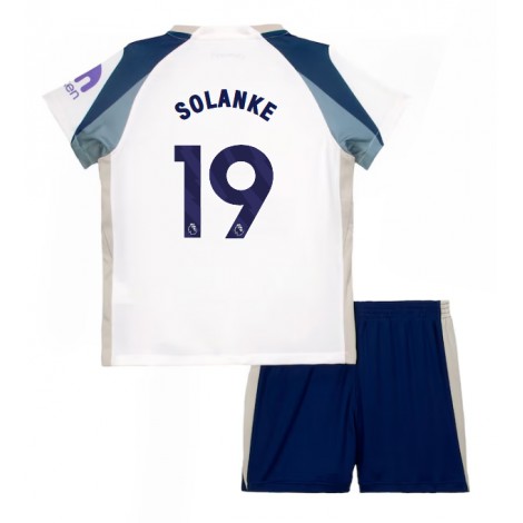 Tottenham Hotspur Dominic Solanke #19 Thuis tenue Kids 2025-26 Korte Mouw (+ Korte broeken)