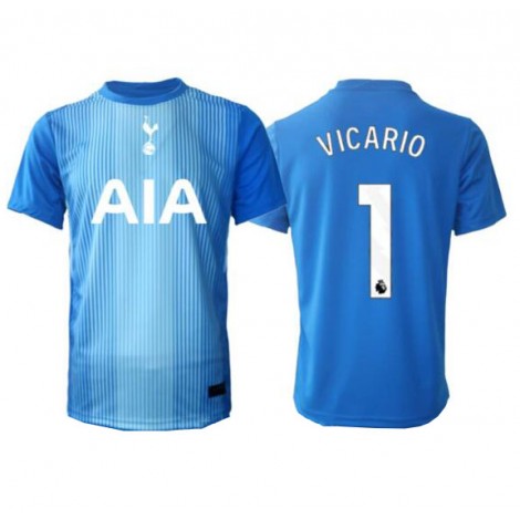Tottenham Hotspur Guglielmo Vicario #1 Keeper Uit tenue 2025-26 Korte Mouw Tottenham Hotspur Guglielmo Vicario #1 Keeper Uit tenue 2025-26 Korte Mouw