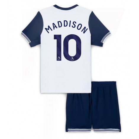 Tottenham Hotspur James Maddison #10 Thuis tenue Kids 2024-25 Korte Mouw (+ Korte broeken)
