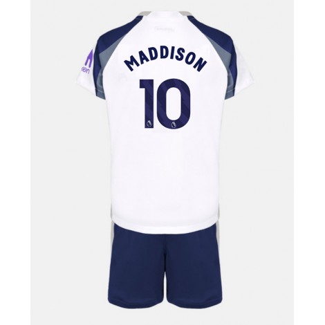 Tottenham Hotspur James Maddison #10 Thuis tenue Kids 2025-26 Korte Mouw (+ Korte broeken)