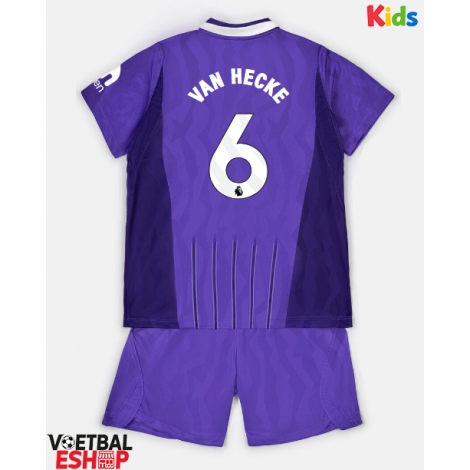 Tottenham Hotspur Jan Paul van Hecke #6 Derde tenue Kids 2026-27 Korte Mouw (+ Korte broeken)