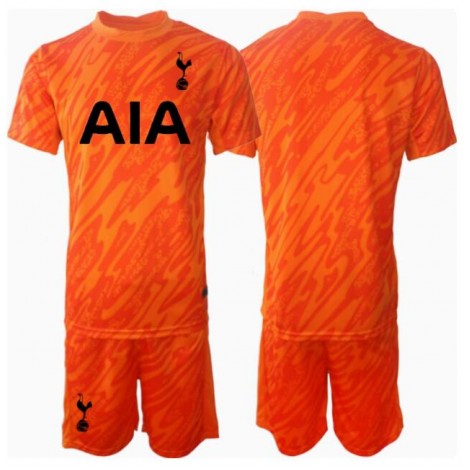 Tottenham Hotspur Keeper Uit tenue Kids 2024-25 Korte Mouw (+ Korte broeken)