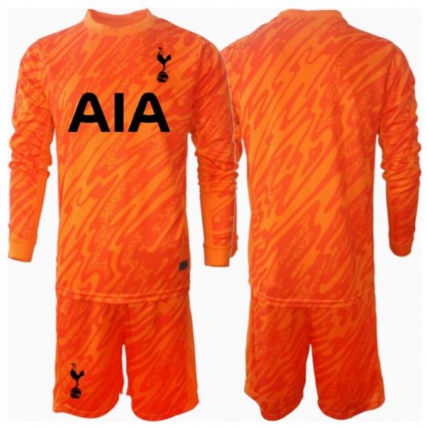 Tottenham Hotspur Keeper Uit tenue Kids 2024-25 Lange Mouw (+ Korte broeken)