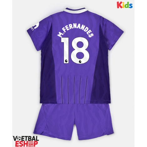 Tottenham Hotspur Mateus Fernandes #18 Derde tenue Kids 2026-27 Korte Mouw (+ Korte broeken)