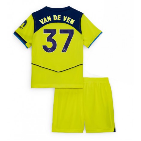 Tottenham Hotspur Micky van de Ven #37 Derde tenue Kids 2025-26 Korte Mouw (+ Korte broeken)