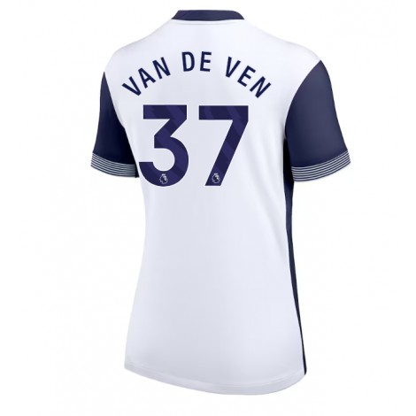 Tottenham Hotspur Micky van de Ven #37 Thuis tenue Dames 2024-25 Korte Mouw