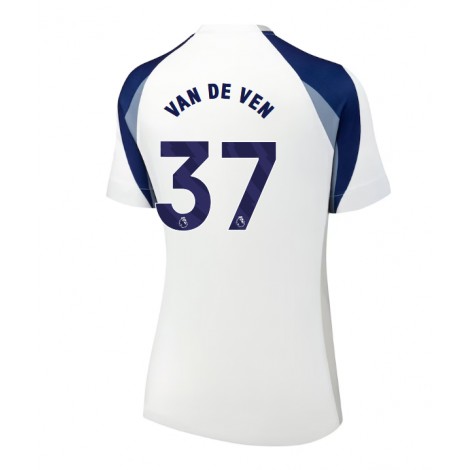 Tottenham Hotspur Micky van de Ven #37 Thuis tenue Dames 2025-26 Korte Mouw