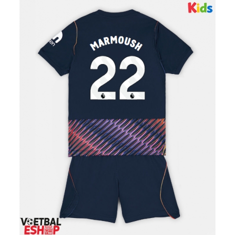 Tottenham Hotspur Omar Marmoush #22 Uit tenue Kids 2026-27 Korte Mouw (+ Korte broeken)
