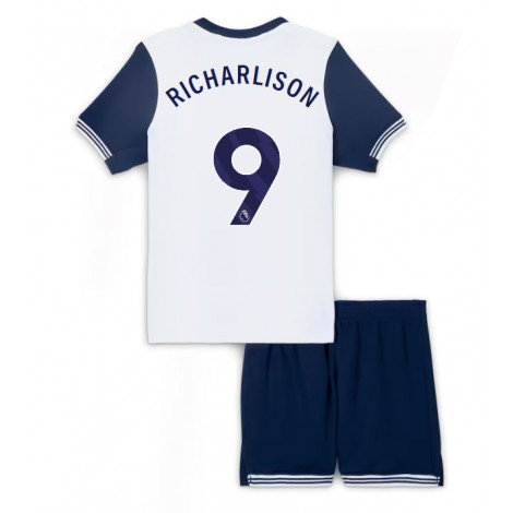 Tottenham Hotspur Richarlison #9 Thuis tenue Kids 2024-25 Korte Mouw (+ Korte broeken)