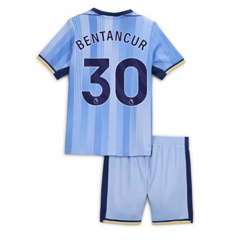 Tottenham Hotspur Rodrigo Bentancur #30 Uit tenue Kids 2024-25 Korte Mouw (+ Korte broeken)