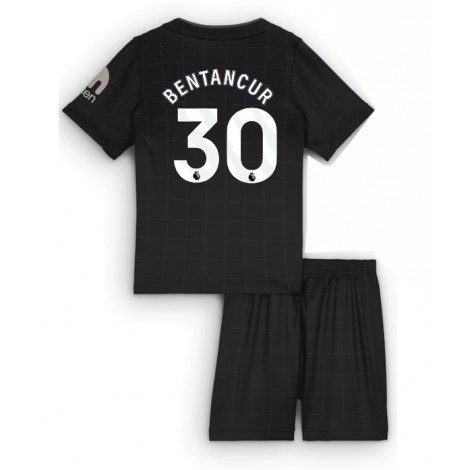 Tottenham Hotspur Rodrigo Bentancur #30 Uit tenue Kids 2025-26 Korte Mouw (+ Korte broeken)
