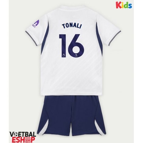 Tottenham Hotspur Sandro Tonali #16 Thuis tenue Kids 2026-27 Korte Mouw (+ Korte broeken)