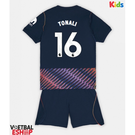 Tottenham Hotspur Sandro Tonali #16 Uit tenue Kids 2026-27 Korte Mouw (+ Korte broeken)