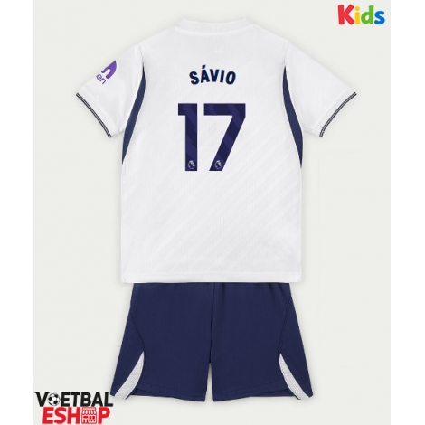 Tottenham Hotspur Savio #17 Thuis tenue Kids 2026-27 Korte Mouw (+ Korte broeken)