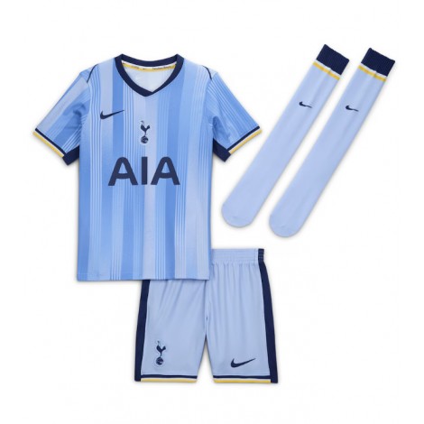 Tottenham Hotspur Son Heung-min #7 Uit tenue Kids 2024-25 Korte Mouw (+ Korte broeken)
