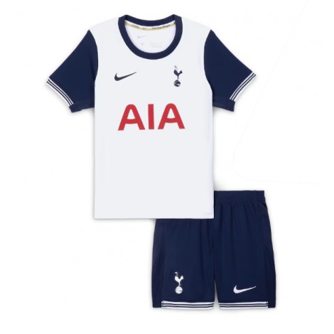 Tottenham Hotspur Thuis tenue Kids 2024-25 Korte Mouw (+ Korte broeken)