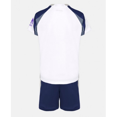 Tottenham Hotspur Thuis tenue Kids 2025-26 Korte Mouw (+ Korte broeken)