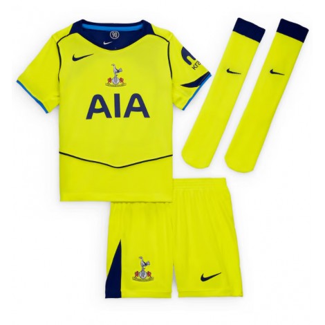 Tottenham Hotspur Xavi Simons #7 Derde tenue Kids 2025-26 Korte Mouw (+ Korte broeken)