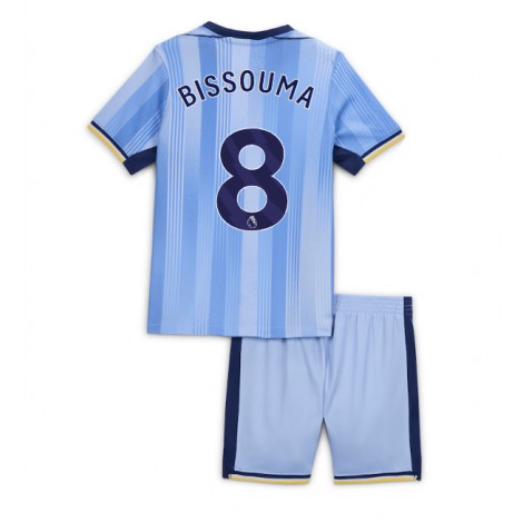 Tottenham Hotspur Yves Bissouma #8 Uit tenue Kids 2024-25 Korte Mouw (+ Korte broeken)