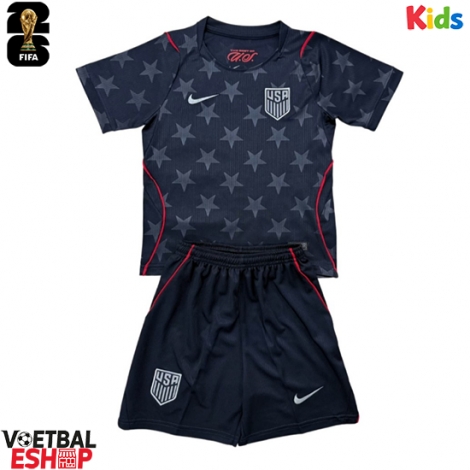 Verenigde Staten Chris Richards #3 Uit tenue Kids WK 2026 Korte Mouw (+ Korte broeken)