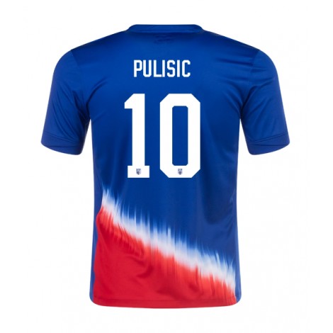 Verenigde Staten Christian Pulisic #10 Uit tenue Copa America 2024 Korte Mouw