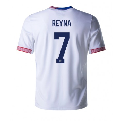 Verenigde Staten Giovanni Reyna #7 Thuis tenue Copa America 2024 Korte Mouw
