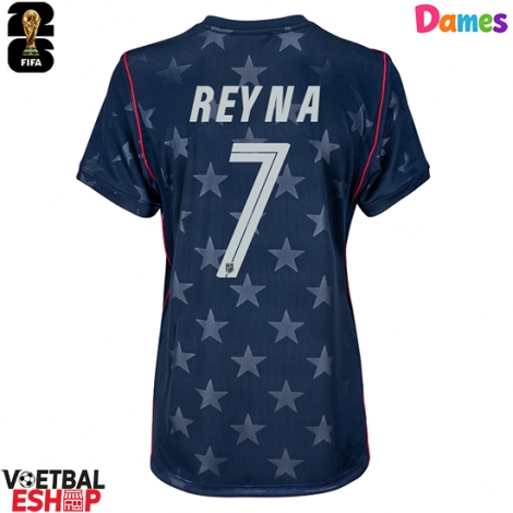 Verenigde Staten Giovanni Reyna #7 Uit tenue Dames WK 2026 Korte Mouw