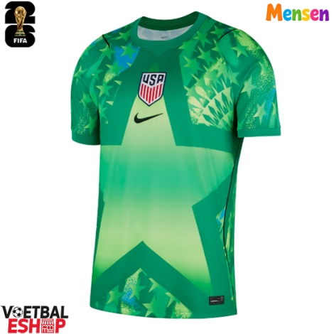 Verenigde Staten Matt Turner #1 Keeper Thuis tenue WK 2026 Korte Mouw