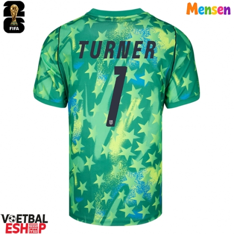 Verenigde Staten Matt Turner #1 Keeper Thuis tenue WK 2026 Korte Mouw