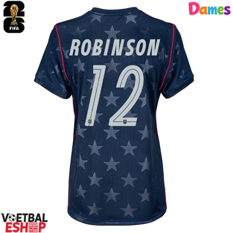Verenigde Staten Miles Robinson #12 Uit tenue Dames WK 2026 Korte Mouw