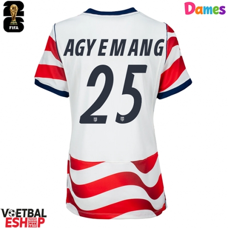 Verenigde Staten Patrick Agyemang #25 Thuis tenue Dames WK 2026 Korte Mouw