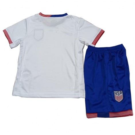 Verenigde Staten Thuis tenue Kids Copa America 2024 Korte Mouw (+ Korte broeken)