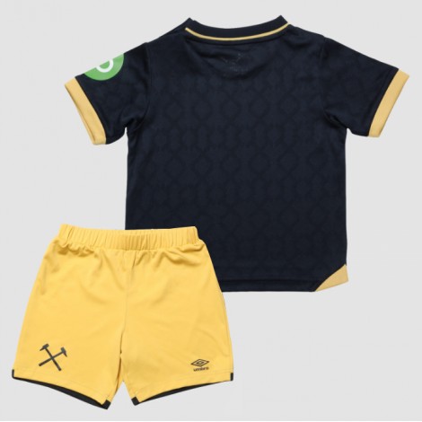 West Ham United Derde tenue Kids 2025-26 Korte Mouw (+ Korte broeken)